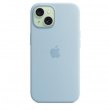 Чохол Apple iPhone 15 Silicone Case with MagSafe - Light Blue, Model A3123