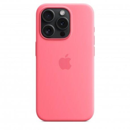 Чохол Apple iPhone 15 Pro Silicone Case with MagSafe - Pink, Model A3125