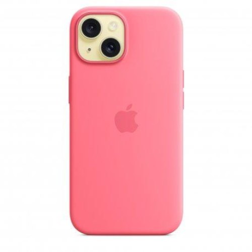Чохол Apple iPhone 15 Silicone Case with MagSafe – Pink, Model A3123