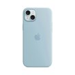 Чохол Apple iPhone 15 Plus Silicone Case with MagSafe - Light Blue, Model A3124