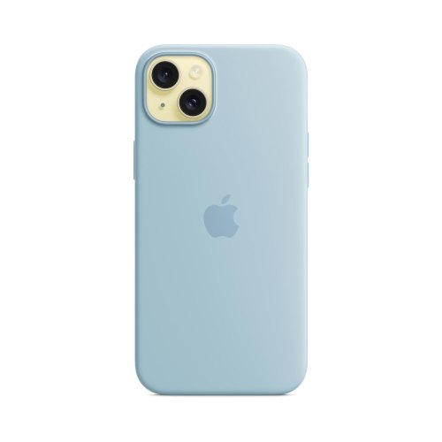 Чохол Apple iPhone 15 Plus Silicone Case with MagSafe - Light Blue, Model A3124