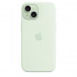Чохол Apple iPhone 15 Silicone Case with MagSafe - Soft Mint, Model A3123