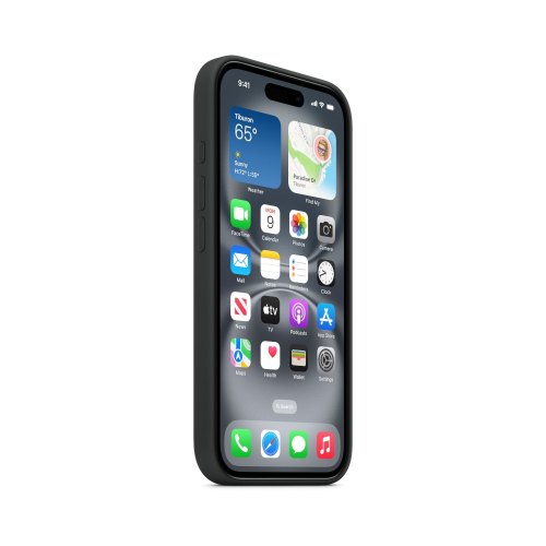 Чохол Apple iPhone 16 Silicone Case with MagSafe - Black, Model A3313