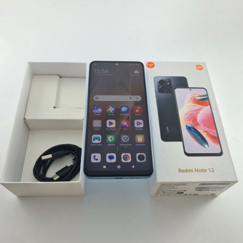 Смартфон Xiaomi Redmi Note 12 4/128Gb Mystique Blue USED **