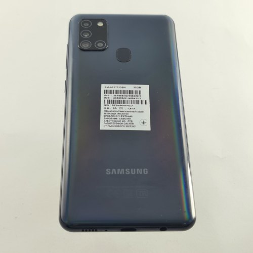 Смартфон Samsung Galaxy A21s (A217F) 32Gb Black (SM-A217FZKNSEK) USED **