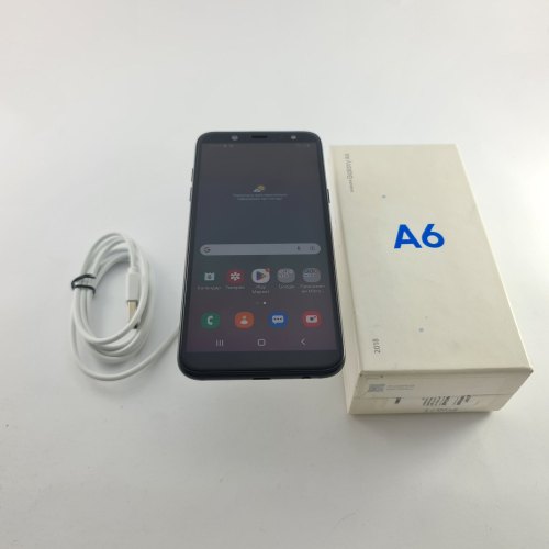 Смартфон Samsung Galaxy A6 2018 32 GB Black USED **