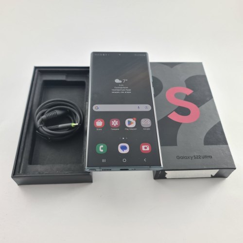 Смартфон Samsung Galaxy S22 Ultra (S908B) 512Gb Green (SM-S908BZGHSEK) USED **