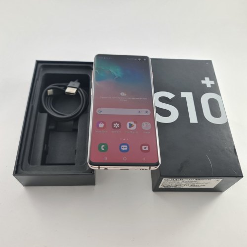 Смартфон Samsung Galaxy S10+ 128 GB Ceramic White USED **