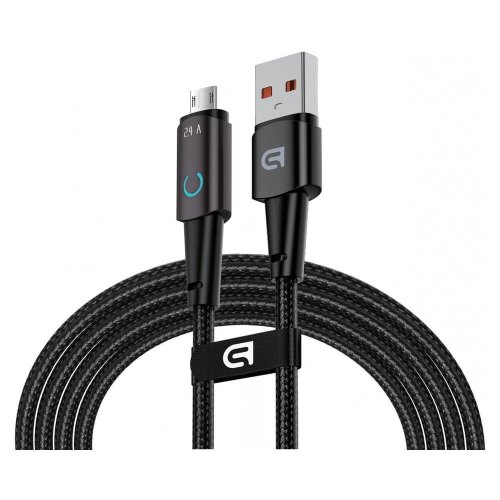 Кабель ArmorStandart AT-AM USB Type A to micro USB 12W 1,2m Black (ARM75866)