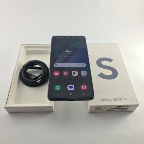 Смартфон Samsung Galaxy S21 FE 5G (G990B) 128Gb Graphite (SM-G990BZADSEK) USED **