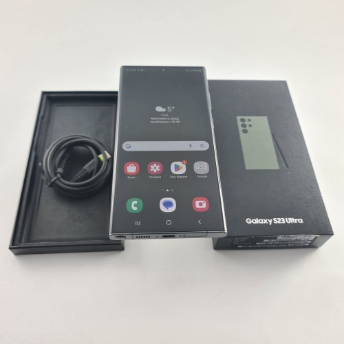 Смартфон Samsung Galaxy S23 Ultra (S918B) 512Gb Green (SM-S918BZGHSEK) USED **