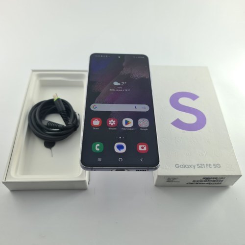 Смартфон Samsung Galaxy S21 FE 5G (G990B) 128Gb Lavender (SM-G990BLVDSEK) USED **