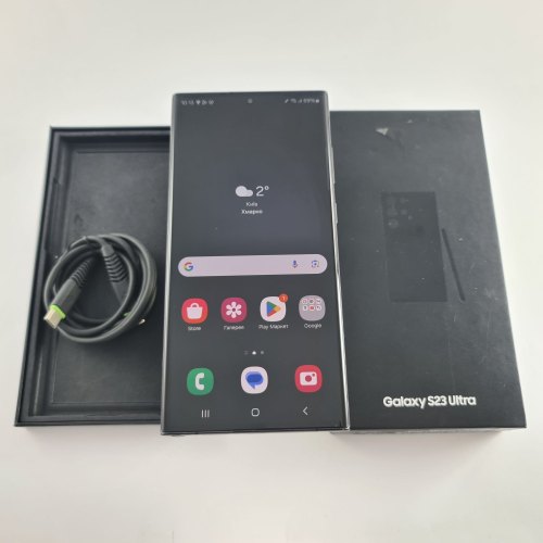 Смартфон Samsung Galaxy S23 Ultra (S918B) 256Gb Black (SM-S918BZKDSEK) USED **