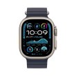 Смарт годиннки Apple Watch Ultra 2 2024 GPS + Cellular 49mm Natural Titanium Case with Navy Ocean Band **