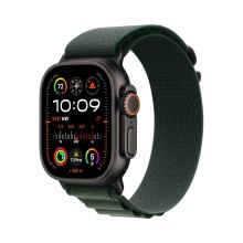 Смарт годиннки Apple Watch Ultra 2 2024 GPS + Cellular 49mm Black Titanium Case with Dark Green Alpine Loop - Large **