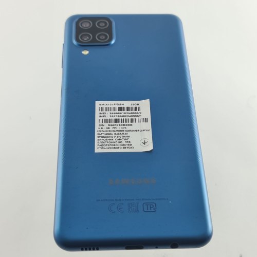 Смартфон Samsung Galaxy A12 2021 (A127F) 32Gb Blue (SM-A127FZBUSEK) USED **