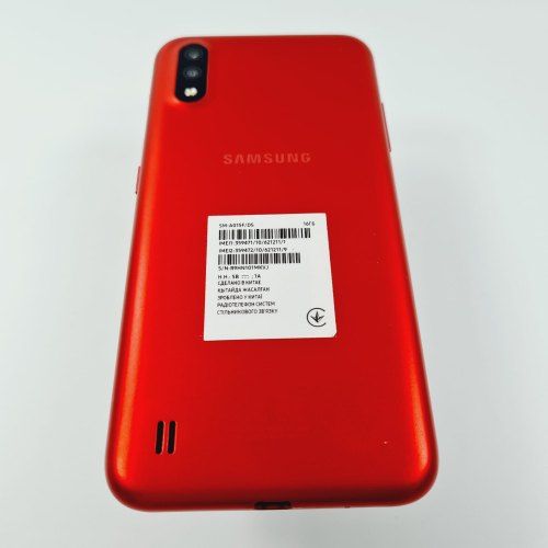 Смартфон Samsung Galaxy A01 (A015F) 16Gb Red (SM-A015FZRDSEK) USED **