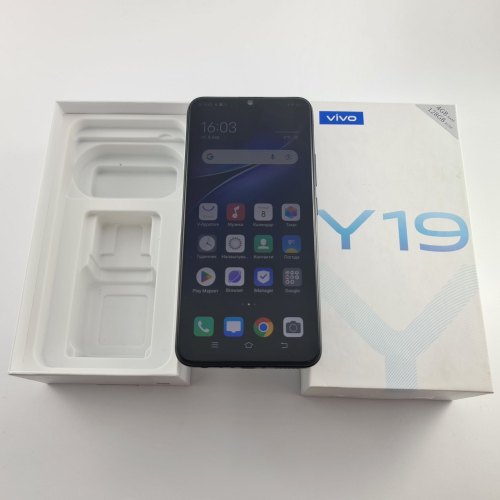 Смартфон Vivo Y19 4/128Gb Magnetic Black USED **