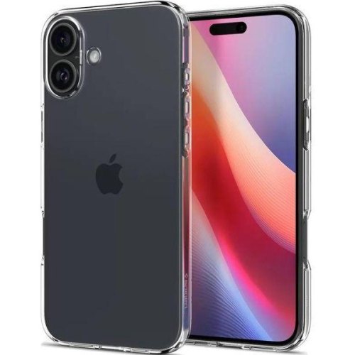 Чохол Spigen для iPhone 16, Liquid Crystal, Crystal Clear