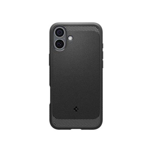 Чохол Spigen для iPhone 16, Rugged Armor MagFit, Matte Black
