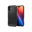 Чохол Spigen для iPhone 16, Rugged Armor MagFit, Matte Black