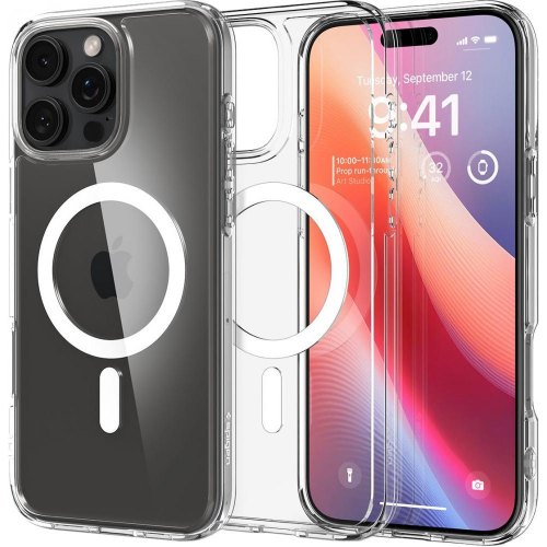Чохол Spigen для iPhone 16 Pro Max, Ultra Hybrid MagFit, White