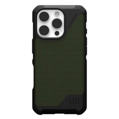 Чохол UAG для iPhone 16 Pro, Metropolis LT Magsafe, Kevlar Olive