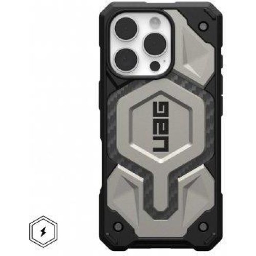 Чохол UAG для iPhone 16 Pro, Monarch Pro Magsafe, Titanium