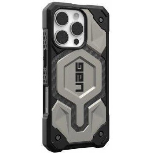 Чохол UAG для iPhone 16 Pro, Monarch Pro Magsafe, Titanium