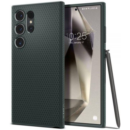 Чохол Spigen для Samsung Galaxy S24 Ultra, Liquid Air, Abyss Green