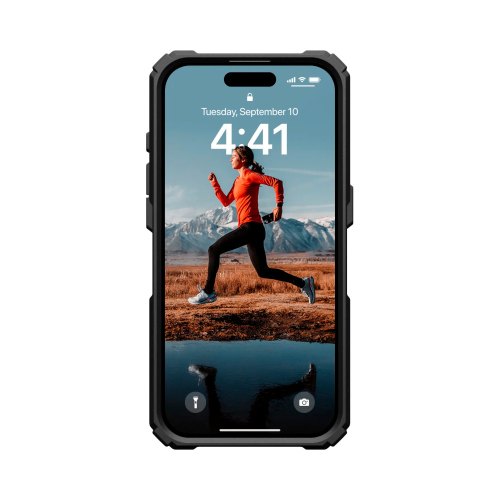 Чохол UAG для iPhone 15 Pro, Plasma XTE Magsafe, Black/Orange