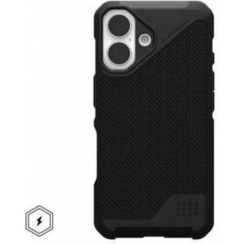 Чохол UAG для iPhone 16, Metropolis LT Magsafe, Kevlar Black