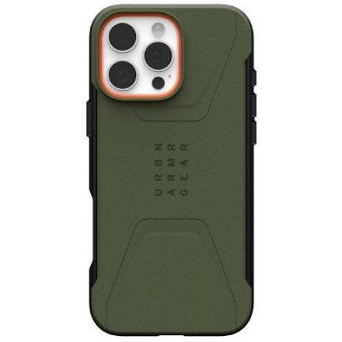 Чохол UAG для iPhone 16 Pro Max, Civilian Magsafe, Olive Drab