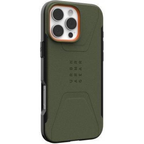 Чохол UAG для iPhone 16 Pro Max, Civilian Magsafe, Olive Drab