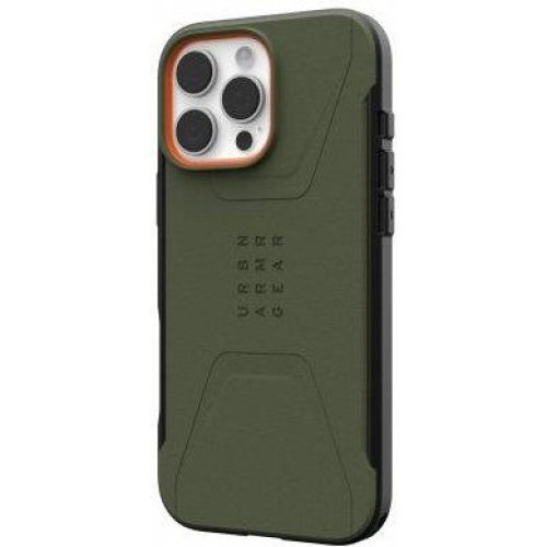 Чохол UAG для iPhone 16 Pro Max, Civilian Magsafe, Olive Drab