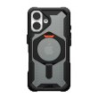 Чохол UAG для iPhone 16, Plasma XTE MagSafe, Black/Orange