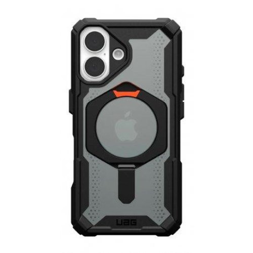 Чохол UAG для iPhone 16, Plasma XTE MagSafe, Black/Orange
