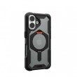 Чохол UAG для iPhone 16, Plasma XTE MagSafe, Black/Orange