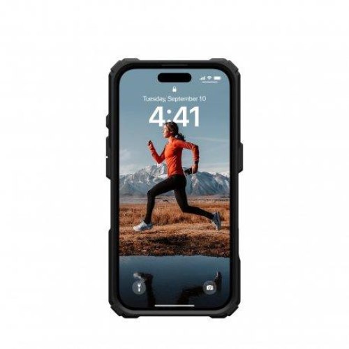 Чохол UAG для iPhone 16, Plasma XTE MagSafe, Black/Orange