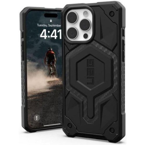 Чохол UAG для iPhone 16 Pro Max, Monarch, Carbon Fiber