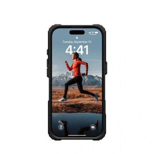 Чохол UAG для iPhone 16 Pro, Plasma XTE MagSafe, Black/Clear