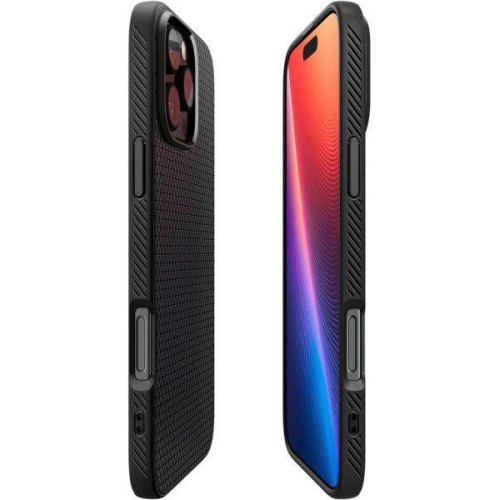 Чохол Spigen для iPhone 16 Pro Max, Liquid Air, Matte Black