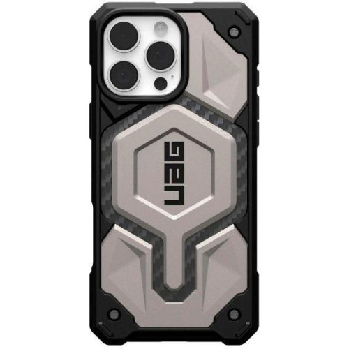 Чохол UAG для iPhone 16 Pro Max, Monarch Pro Magsafe, Titanium