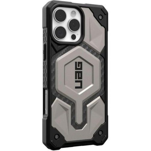 Чохол UAG для iPhone 16 Pro Max, Monarch Pro Magsafe, Titanium