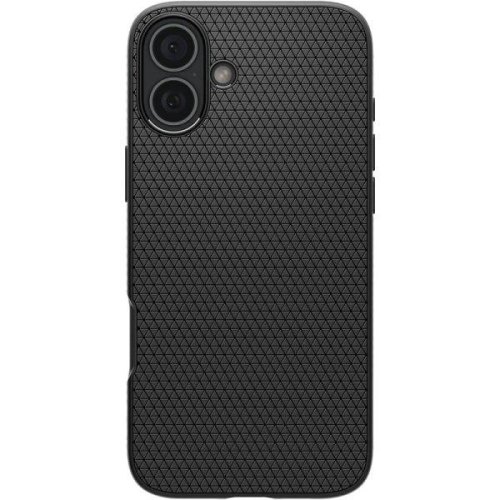 Чохол Spigen для iPhone 16, Liquid Air, Matte Black