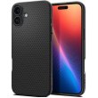 Чохол Spigen для iPhone 16, Liquid Air, Matte Black