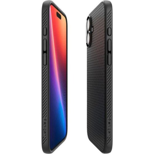 Чохол Spigen для iPhone 16, Liquid Air, Matte Black