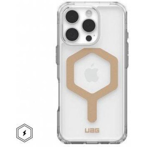Чохол UAG для iPhone 16 Pro, Plyo Magsafe, Ice/Gold
