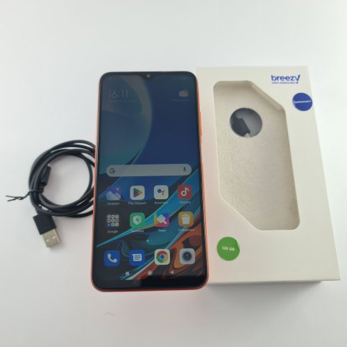 Смартфон Xiaomi Redmi 9T 4/128Gb Sunrise Orange USED **