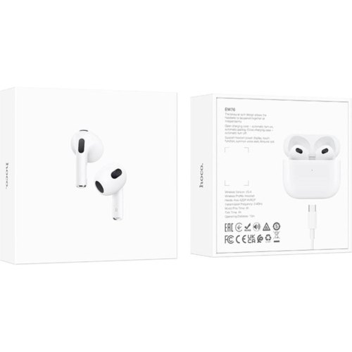 Навушники HOCO EW76 True wireless stereo headset White